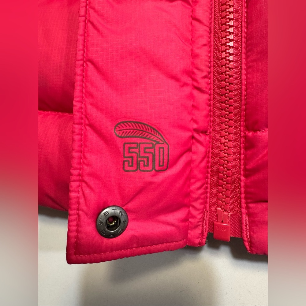 Nike Sportswear 550 Duck Down Reversible Women’s Vest Size Medium Brown/Pink EUC - Picture 7 of 13